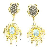 Earrings Sommer Woman in Gold Diamante 10048726 - 10048726